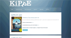 Desktop Screenshot of kippe-leipzig.de