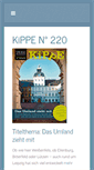 Mobile Screenshot of kippe-leipzig.de